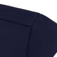 thumbnail image 4 of FRSASU Men's Polo Shirt Casual Long Short Sleeve Classic Fashion Polo Golf Sport Shirt Navy, 4 of 6