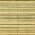 thumbnail image 1 of Ahgly Company Indoor Square Abstract Chrome Gold Yellow Abstract Area Rugs, 6' Square, 1 of 6