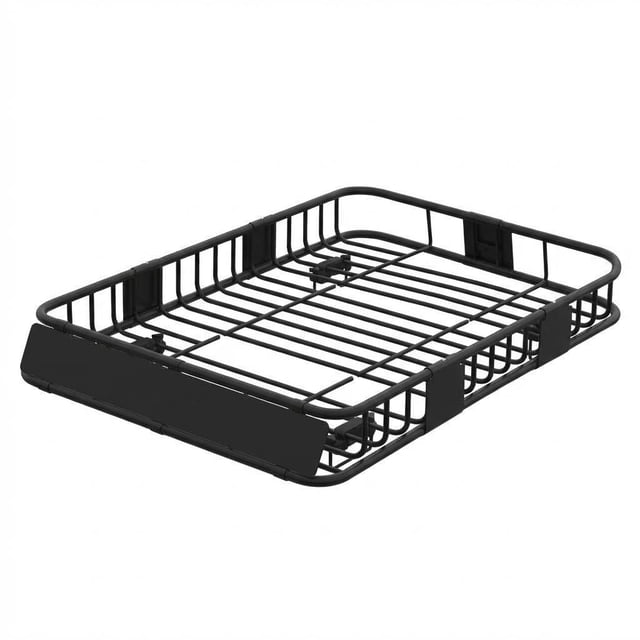 GloryStar Panier de Toit Résistant aux Intempéries, Porte-Toit Robuste de 200 Lb avec Rallonge pour Camions, VUS et Voitures