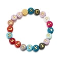 thumbnail image 4 of de 1000 cuentas de letras, cuentas de letras AZ de colores para enhebrar, 4 of 6