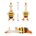 thumbnail image 4 of Abeja pato abrazando almohada de felpa pato abeja peluche juguete abeja pato abrazando almohada lindo Animal relleno abrazando almohada de felpa ANGGREK  Otros, 4 of 7