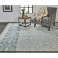 thumbnail image 2 of Feizy Payton Transitional Diamond, Ivory/Blue/Gray, 7'9" x 9'9" Area Rug Sheen Fade Resistant Farmhouse Trellis & Lattice Floor Rug for Living room Bedroom, 2 of 6