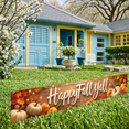 thumbnail image 5 of Autumn Theme Happy Fall Banner Colorful Leaves Pumpkin Decoration Thanksgiving Decor for Seasonal Celebration Harvest Festival Home Decoration, 5 of 9