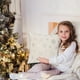 thumbnail image 1 of Adornos navideños, regalos navideños, juego de cojines navideños con copos de nieve y lentejuelas bordadas, para sala de estar, sofá, fundas para cojines navideños., 1 of 9