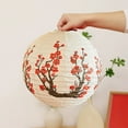 thumbnail image 4 of BAOPAI Paper Lanterns Classical Traditional Wintersweet Patterns Lampshade New's Year Courtyards Decorations Indoor Outdoor Spring Festive Decorations, 4 of 6