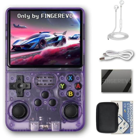 R36S Handheld Game Console, 64G, for N64 PSP PS1 SNES