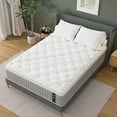 12 Inch King Size Mattress Hybrid Mattress Made in USA Medium Firm
