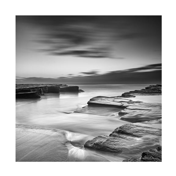 Canvas Wall Art - Ming Wang 'That Place 3 ' Wall Art for Living Room, Bedroom, or Office Décor by Trademark Fine Art - 14 x 14 Inches