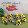 thumbnail image 1 of 12pcs Mini Pull-Back Construction Vehicle Toy Set for Youngsters - Assorted Colors, Durable Plastic, Perfect Gift for Boys, 1 of 5