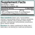 thumbnail image 4 of Bronson Triple Magnesium Complex Maximum Coverage 300 mg, Non-GMO, Gluten Free and Soy Free, 250 Tablets, 4 of 4