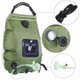 thumbnail image 2 of Bolsa de ducha solar, 20 litros, acampada, temperatura 45 °C, senderismo, escalada, 2 of 5