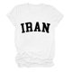 thumbnail image 4 of Camiseta de Manga Corta Impresa de Cuello Alto para las Mujeres, Tops de Cuello Redondo para las Mujeres Mezcla de Poliéster de Spandex de Uso Diario Casual, 4 of 5