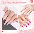 thumbnail image 2 of Kit de uñas Deciniee set acrílico con lámpara UV y mano de práctica, 2 of 7