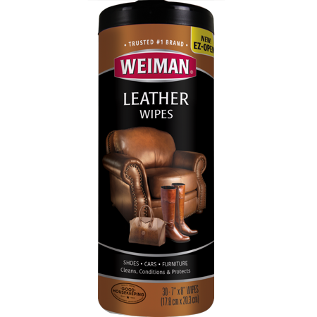 Weiman Leather Cleaner Wipes 30 Count Walmart Com