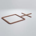 thumbnail image 3 of Ekena Millwork 21 3/8"W x 11 3/8"H x 3/8"T Small Burnett Decorative Fretwork Wood Wall Panels, Walnut, 3 of 8