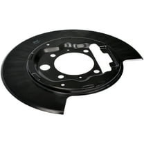 Dorman 924-232 Rear Left Brake Dust Shield for Specific Ford Models, Black Fits select: 2004-2007 FORD F150