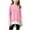 Pink, variant on dazeni Tween Girls Tunic Tops Trendy Lace Trim Hem Flowy Casual Dressy Tops Long Sleeve Crewneck Shirts Y2k Clothes Fashion Fall Clothes