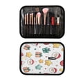 thumbnail image 2 of Iauyy 3 Piece Large Portable Hanging Toiletry Bags for Travel,Foldable Makeup Organizer with Multiple Compartments for Men&Women，Cartoon Face, 2 of 9