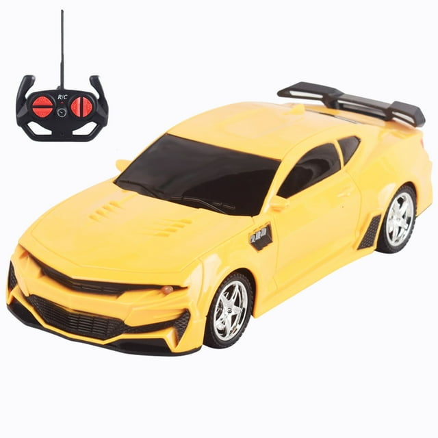 Coche de juguete a escala 1/20, modelo de coche de drift RC, ideal para niños pequeños. Requiere 5 pilas AA. Coche teledirigido.