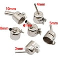 thumbnail image 2 of Gamvdout 2 Pcs Welding Nozzle 45 Degree Curved Angle Welding Nozzle For 850 Series Hot Air Rework Station Accessories Welding nozzle, 2 of 5