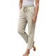 thumbnail image 4 of WILLBEST Pantalones Casuales de Verano para Mujer, Elásticos, de Cintura Alta, a Rayas, de Lino, con Pierna Ancha, Holgados, para Uso Diario. Chica, 4 of 5