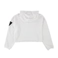 thumbnail image 2 of Sudadera con capucha recortada Reebok WOR MYT para mujer, blanco, 1X/16W, 2 of 2