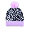 thumbnail image 1 of Sombreros de Punto para Mujeres de Invierno Lentejuelas de Punto Suave Sombrero Brillante, Ajustado para el Clima Frío Y Accesorio de Glamour Elegante, 1 of 1