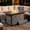 Brown, variant on Nuu Garden 43’’ Propane Gas Fire Pit Rattan Outdoor Fire Pit Table 50,000 BTU Smokeless Gas Fire Pit with Lid and Glass Beads, Metal Tabletop Patio Fire Pit Table for Outside Patio Backyard, Brown