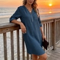 thumbnail image 6 of Ashirexll Womens Summer Dresses, Casual Dresses for Women, Summer Casual Sleeveless V-Neck Long Maxi Dress, 6 of 6