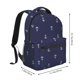 thumbnail image 2 of Disketp Anchor Heart Blue Mochila Estampada para Hombre y Mujer – Mochila Ligera Clásica con Múltiples Bolsillos para Universidad, Trabajo y Viajes-One Size, 2 of 5