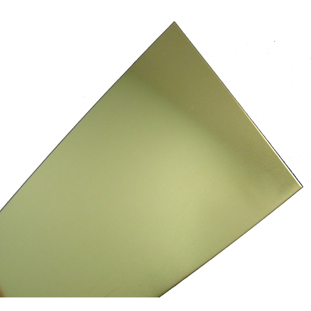 K&S Engineering Brass Metal Sheet, .032in x 4in x 10in