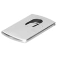 thumbnail image 3 of ANGGREK Card Holder,Card Holder Hand Push Type Stainless Steel Credit Card ID Card Storage Box Organizer For Daily And Business Use,Hand Push Business Card Case, 3 of 8