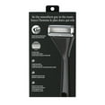 thumbnail image 2 of House of Atlas 5-Blade Razor Kit, Gunmetal, Metal Razor Handle + 2 Blade Refills + Magnetic Hook, 2 of 3