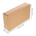 thumbnail image 2 of HOMEMAXS Khaki Small Box Set of 10pcs for Storage Use Easy to Assemble Corrugated Cardboard Boxes, 2 of 8