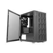 Antec NX200M Micro-ATX Tower, Mini-Tower Computer Case with 120mm Rear Fan Pre-Installed, Mesh Design in Front Panel Ventilated Airflow, NX Series, Black