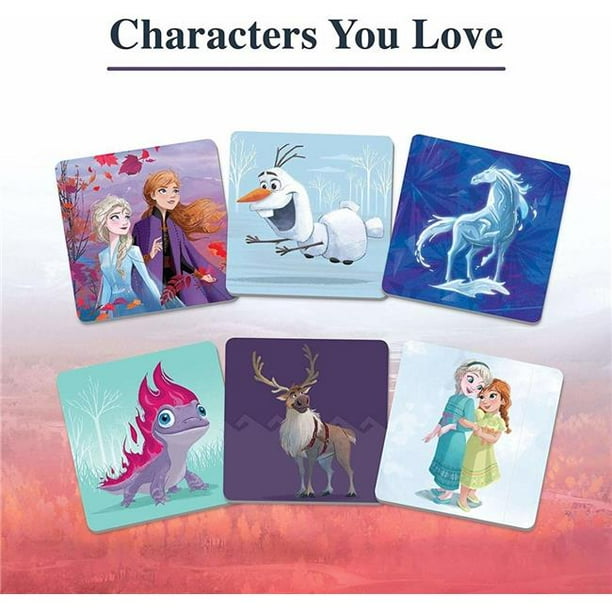 frozen memory match game