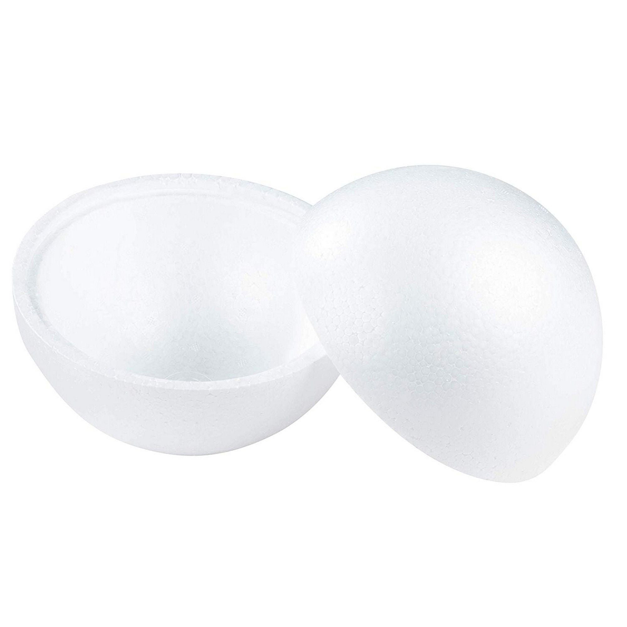 Half Foam Ball 2Piece Smooth Round Polystyrene Semicircle Foam