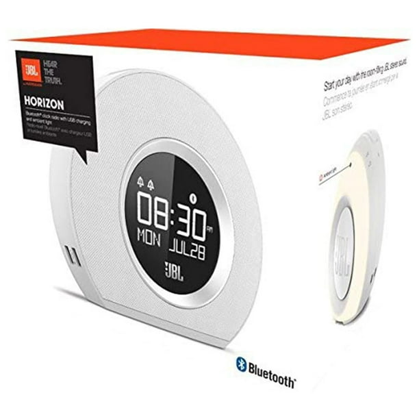 Radio Reloj JBL Horizon 2 USB Bluetooth Alarma Ambiental Walmart en linea