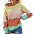 thumbnail image 5 of Prendas De Punto Para El Hogar, Jersey De Mujer Transpirable Con Cuello Redondo Y Hombros Descubiertos Suave A Juego Gratis Para Citas ANGGREK Amarillo L, 5 of 5