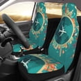 thumbnail image 2 of Pofeuu Around The Planet Print Automotive Car Seat Covers Flat Cloth Full Set Seat Covers,Car Seat Covers front seats for Cars Trucks and SUVs(Two packs), 2 of 7