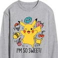 thumbnail image 3 of Pokémon - I'm So Sweet - Men's Long Sleeve T-Shirt, 3 of 5