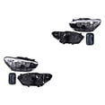 thumbnail image 1 of Par de Faros 120i 2016 A 2017 Bmw Fdo Negro Eléctrico C/Leds DEPO, 1 of 4