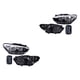 thumbnail image 1 of Par de Faros 120i 2016 A 2017 Bmw Fdo Negro Eléctrico C/Leds DEPO, 1 of 4