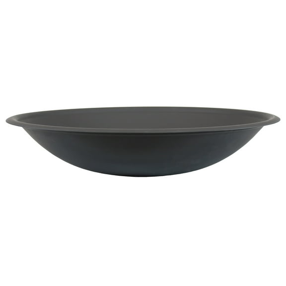 Sunnydaze Classic Elegance 23" Round Wood-Burning Black Finish Steel Replacement Fire Bowl