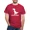Cardinal, variant on CafePress - T Rex Hates Fencing Dark T Shirt - Men's Classic Cotton T-Shirts