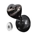 thumbnail image 3 of GUOOL Car Push Start Button with Rocker Lever Car Interior Decoration Heart Shaped Black, 3 of 9