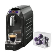 Small Espresso Machine 20 Bar Capsules Maker Compatible for NS Original Capsules/Nescafe Dolce Gusto/L'or Coffee Pods/Coffee Powder with Fast Heating System