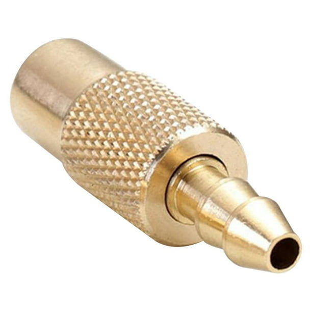 Adaptador de junta de abrazadera de conector de válvula de inflador de neumáticos de camión de coche de latón portátil