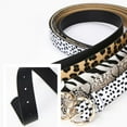 thumbnail image 2 of Feiona Womens Leopard Print Leather Belts for Women, Waist Belts Designer Belt Women, 2 of 8