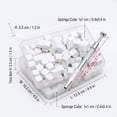thumbnail image 4 of StlyGar Soft Nail Sponges for Ombre,Reusable Nail sponges with Grabbing Pen, Professional Manicure Nail Art Tools for Home and Salon, 4 of 8
